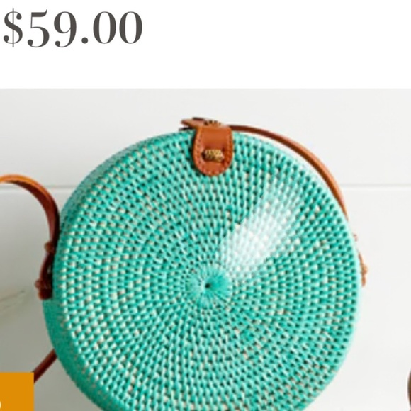 Rattan Imoshion Vegan Purse~NWT - Picture 7 of 8